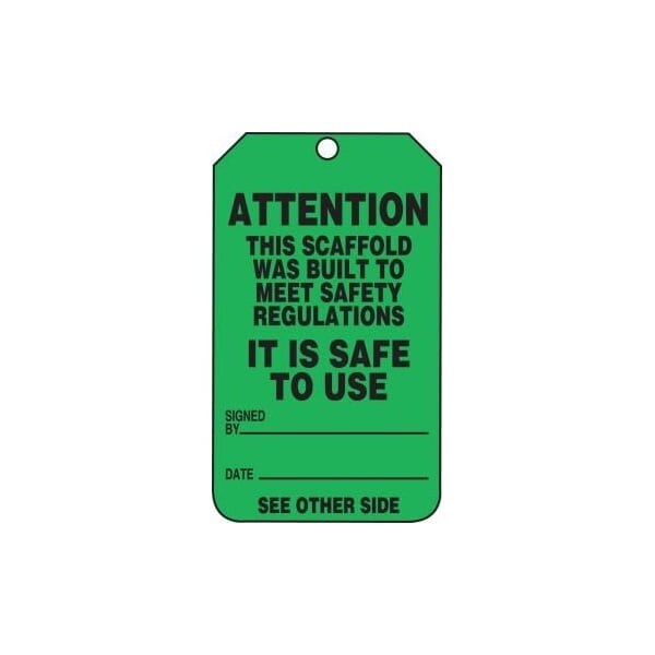 Accuform PF-Cardstock, 3-1/4 in Width, 1/4 in Height, , 5 PK TRS328PTM - main